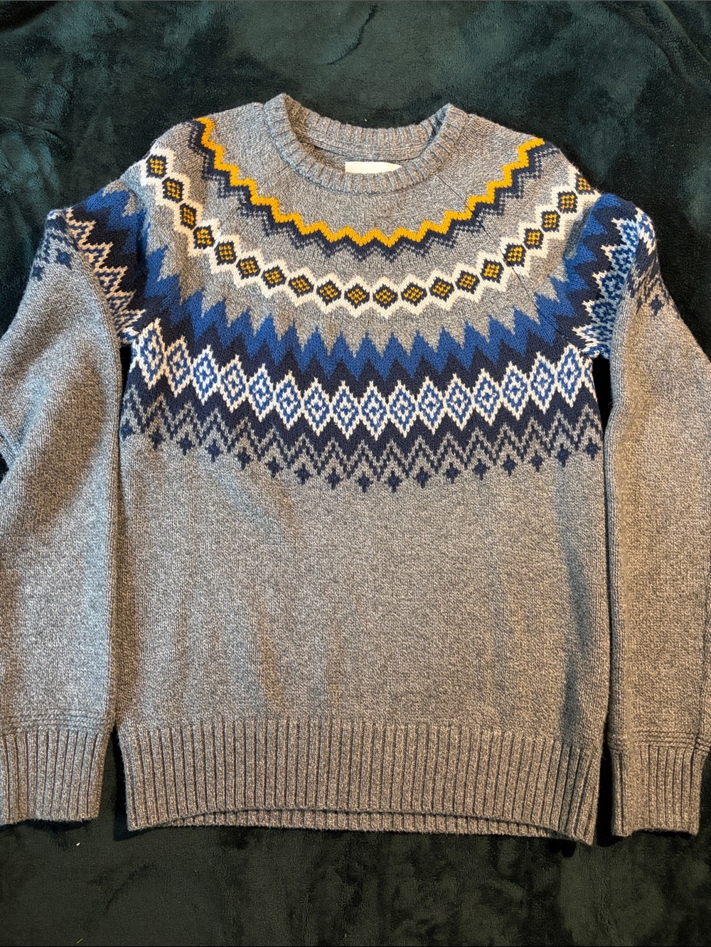 Fair Isle Knit Sweater